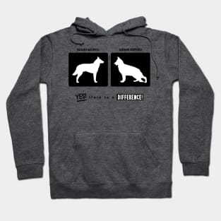 Belgian Malinois vs German Shepherd, there is a difference! Hoodie